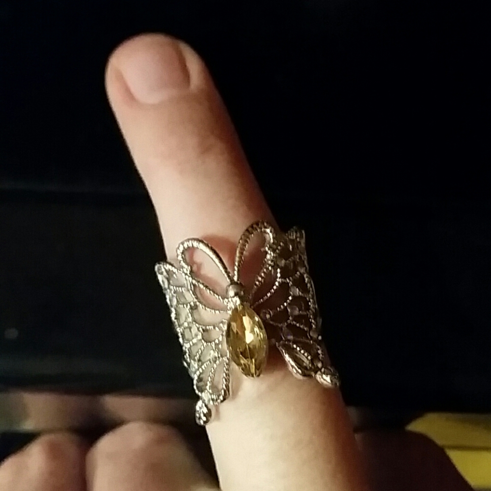 Beautiful butterfly ring